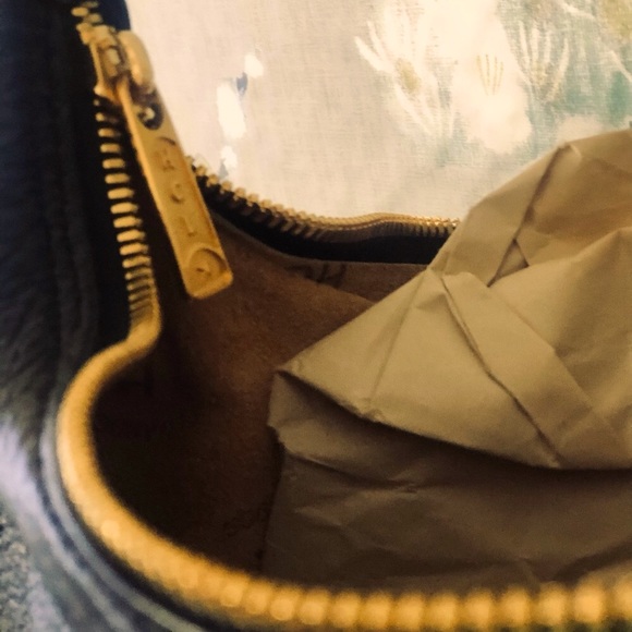 BRAND NEW VINTAGE HCL Germany Handcrafted Leather Shoulder Bag Black. - Picture 8 of 14